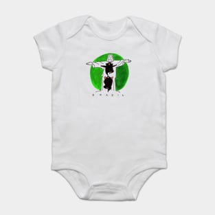 Acro yoga pups Baby Bodysuit